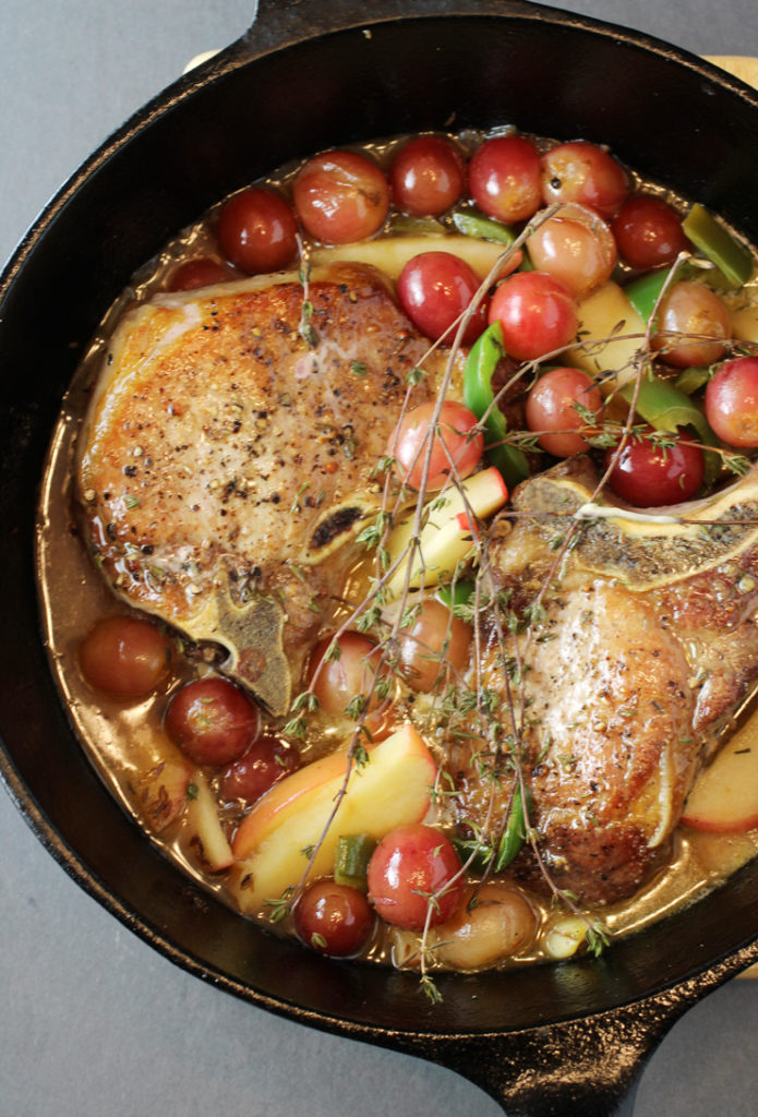 Easy cooking, easy clean-up in one pan.