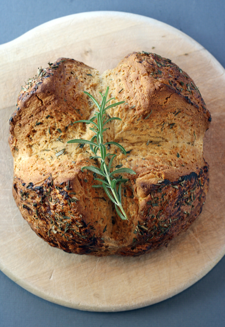 NoFuss Rosemary Clodagh Bread Food Gal