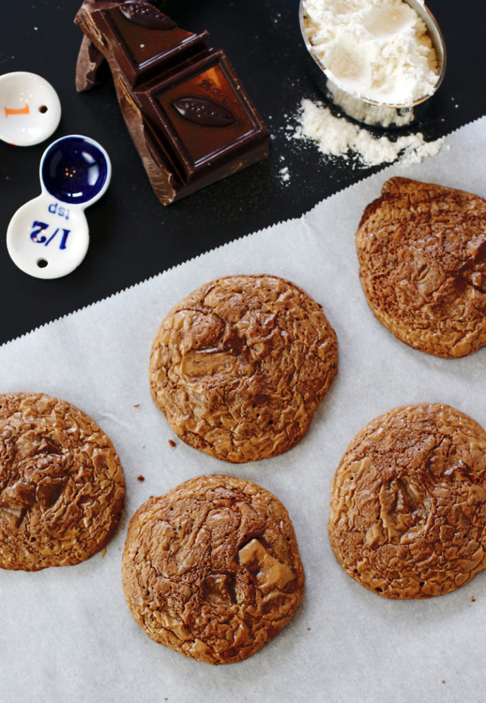 Is it a brownie or a cookie? It's a cookie that tastes like a brownie.