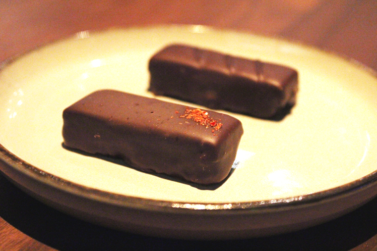 A gourmet Twix.