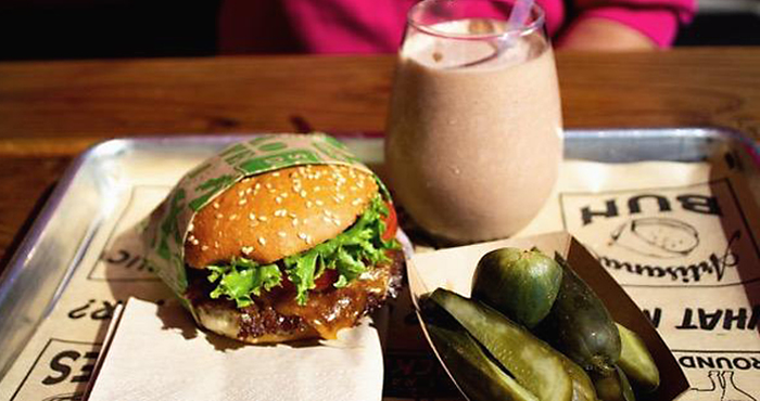The burger at Super Duper. (Photo courtesy of Concord Comfort Food Week)