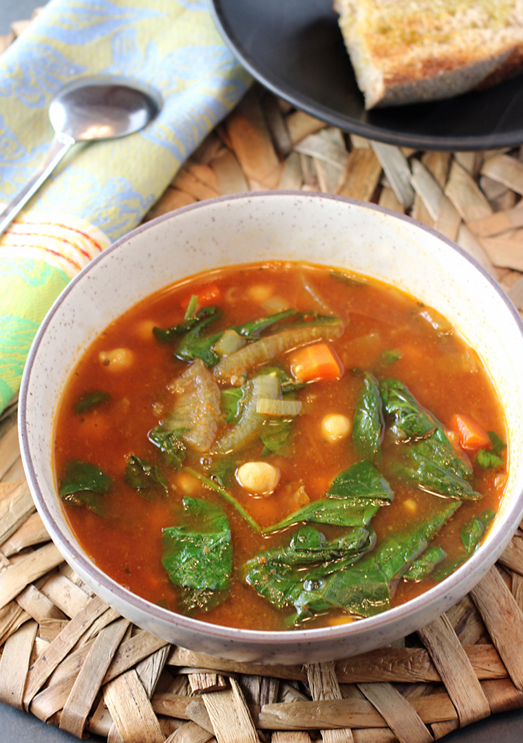 Moroccan Lamb, Tomato and Chickpea Soup Sure To Warm You Up Food Gal