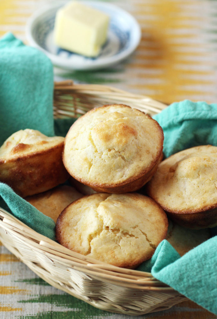 Simple and satisfying rice muffins.