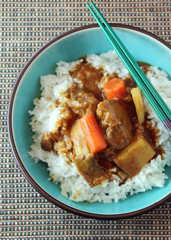 You'll be glad that you made the extra pork so that enjoying the curry will be even easier the next time around.