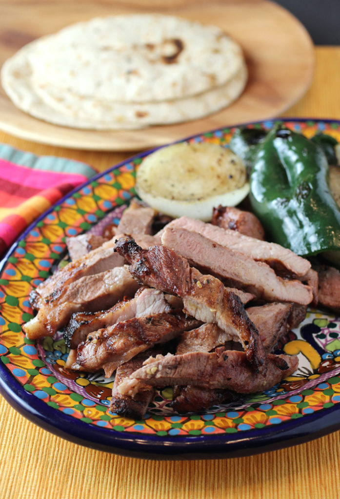 All the fixings for some outstanding pork tacos.