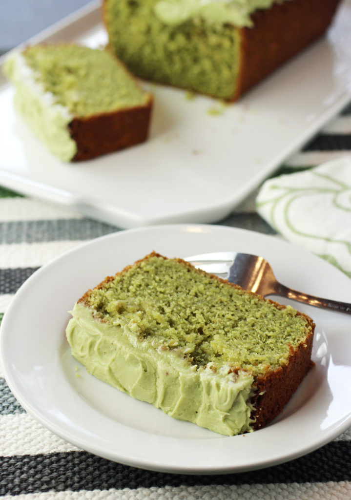 St. Patrick's Day calls for a green cake.