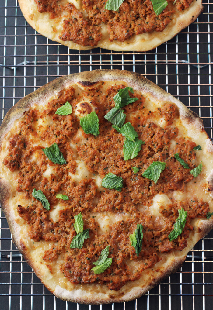 Serve this lamb pizza with a green salad or cup of veggie soup.
