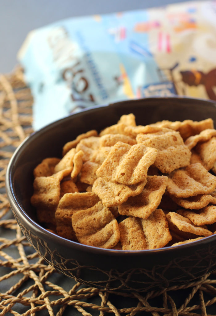 ReGrained Smoked Sea Salt and Pepper Puffs.