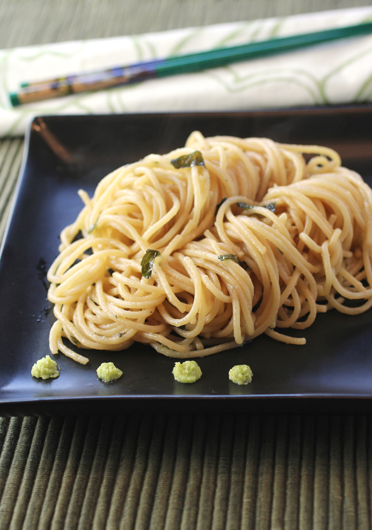 Wasabi Soy Sauce Pasta Food Gal