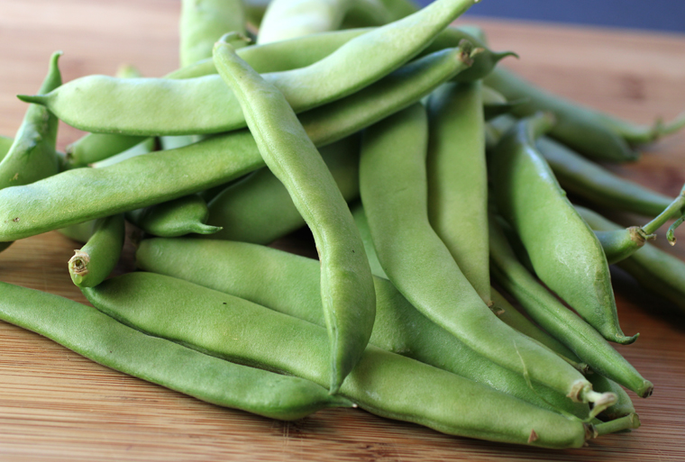 Now's the time for these broad beans.