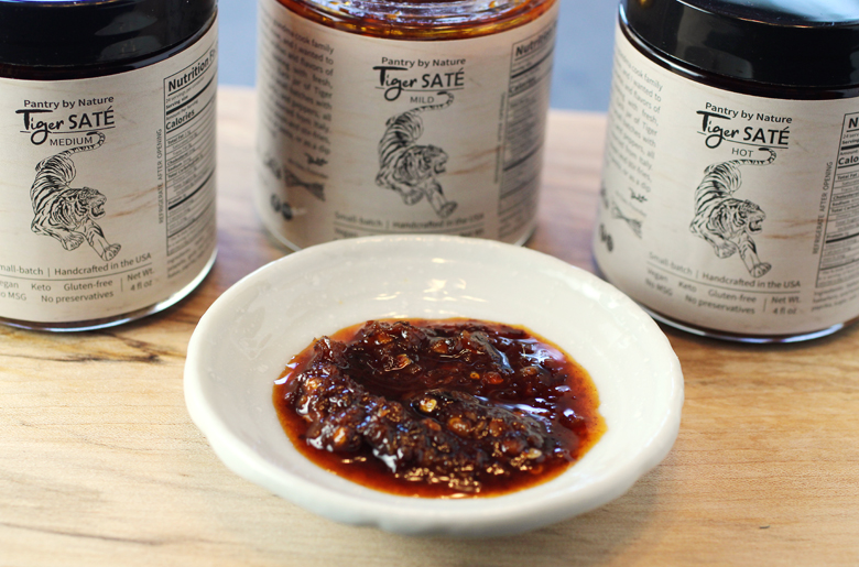 This Vietnamese chili sauce comes in mild, medium, and hot varieties.