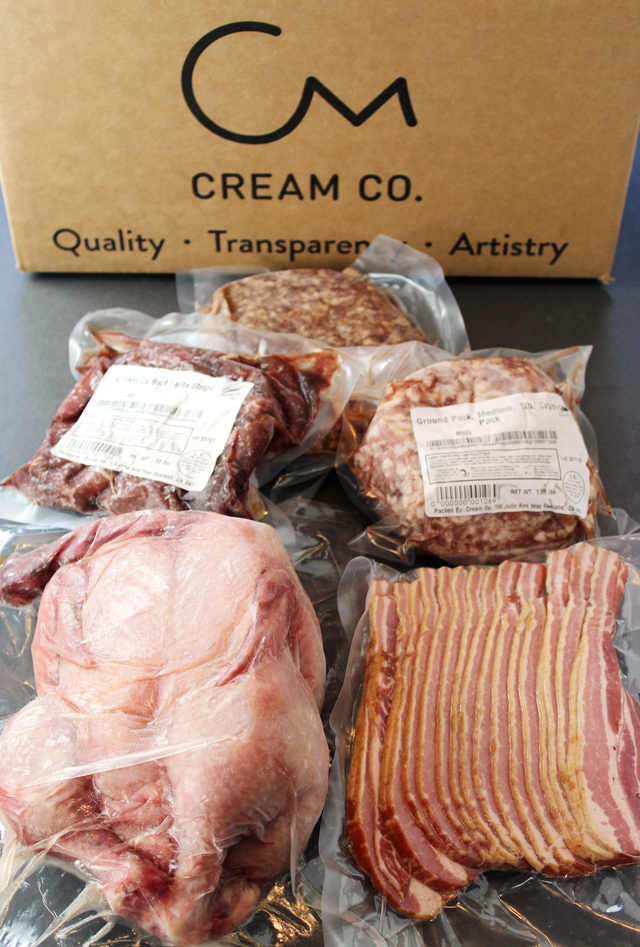 The "Basic Bunker Box'' from Cream Co. Meats in Oakland.