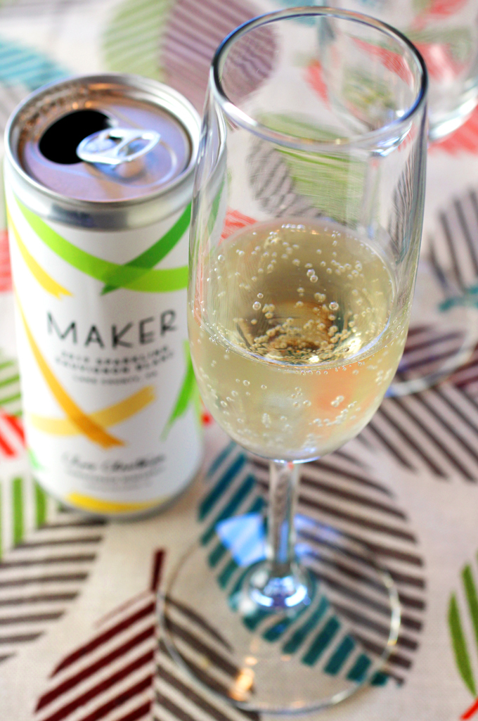 This incredible Sauvignon Blanc not only is a sparkling wine, but comes in a can -- thanks to Maker.