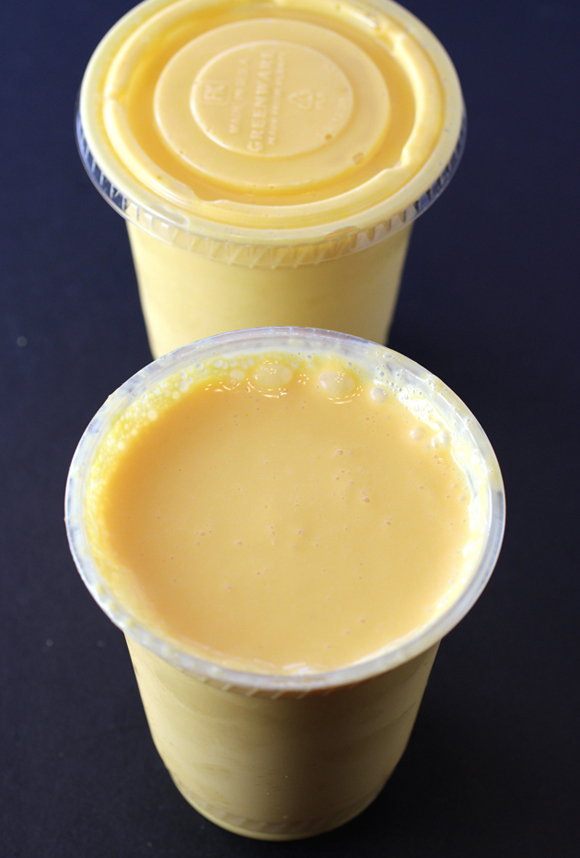 The addictive mango lassi.