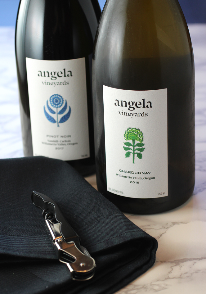 New releases from Oregon's Angela Vineyards.