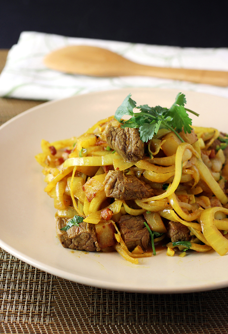 Nik Sharma’s Beef Chilli Fry with Pancetta Food Gal