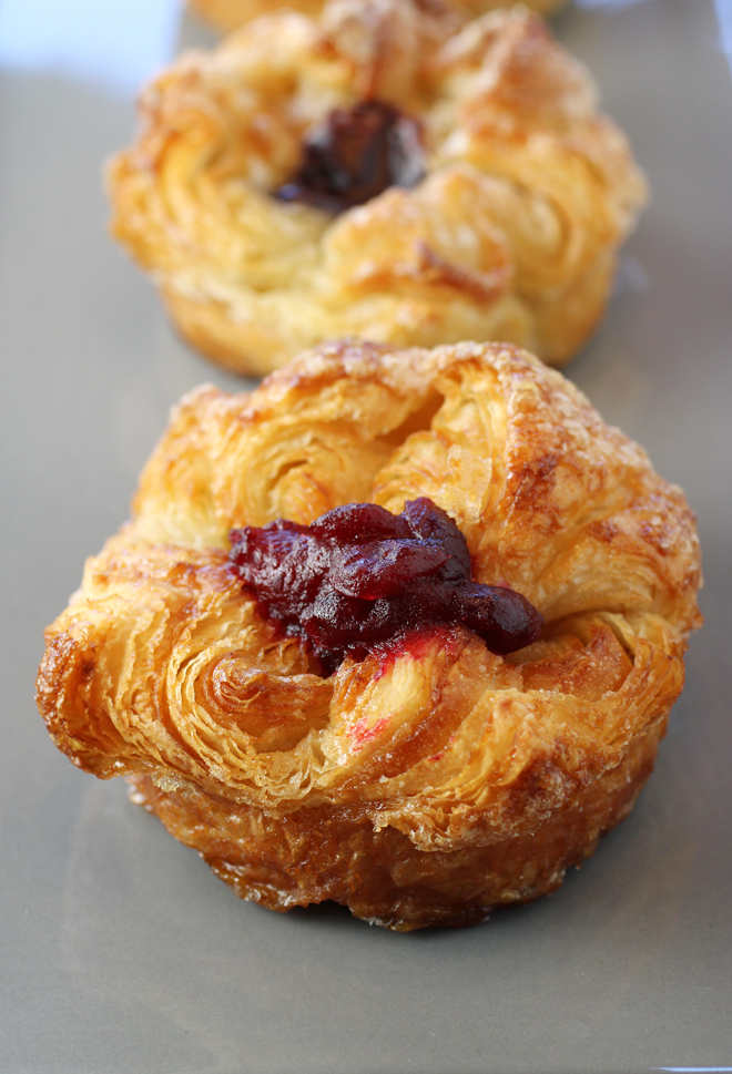 Pastry perfection in a cranberry-ginger kouign-amann.