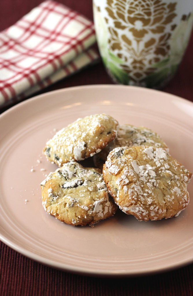 Studded with dried cherries and made with almond flour, these divine cookies are also gluten-free.