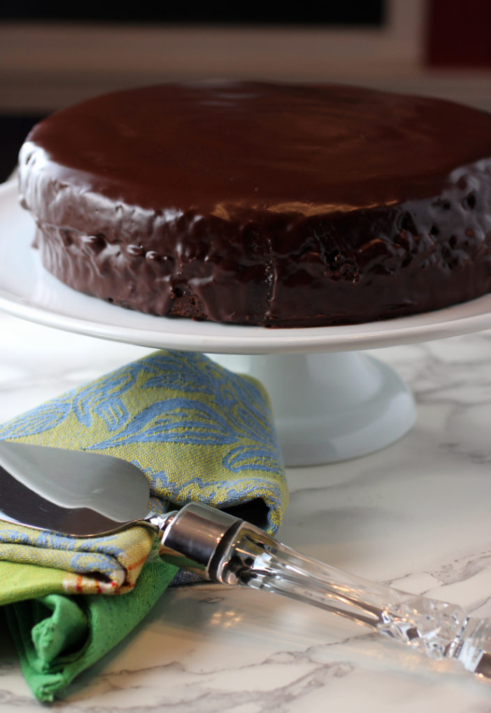 It's every bit as rich and wonderful as it looks -- Sacher Torte, a Viennese classic.