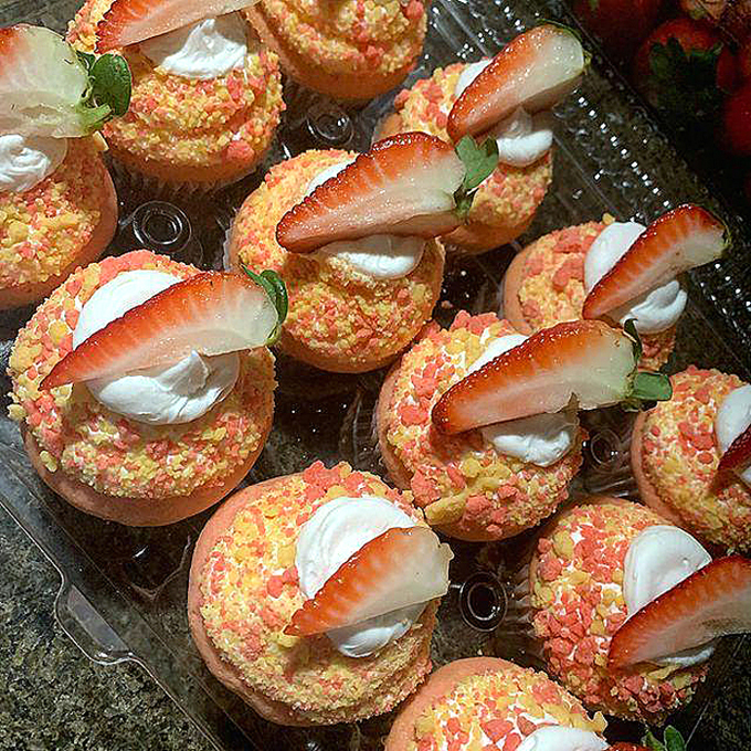 Strawberry shortcake cupcakes by Savion's Sweets. (Photo courtesy of Savion's Sweets)
