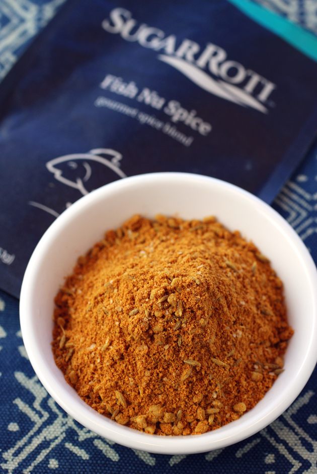 What's inside the Fish Nu Spice packet.