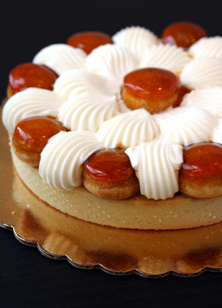 The St. Honore tart by Tarts de Feybesse makes any day that much more special.