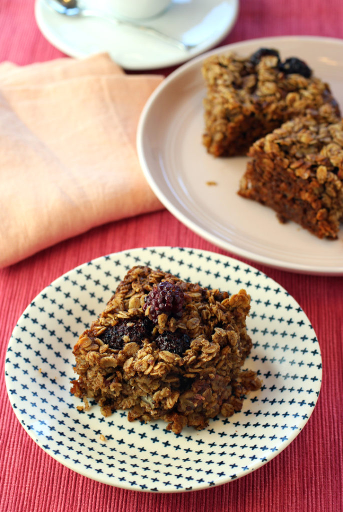 Wake up to "Blackberry Oatmeal Cake.''