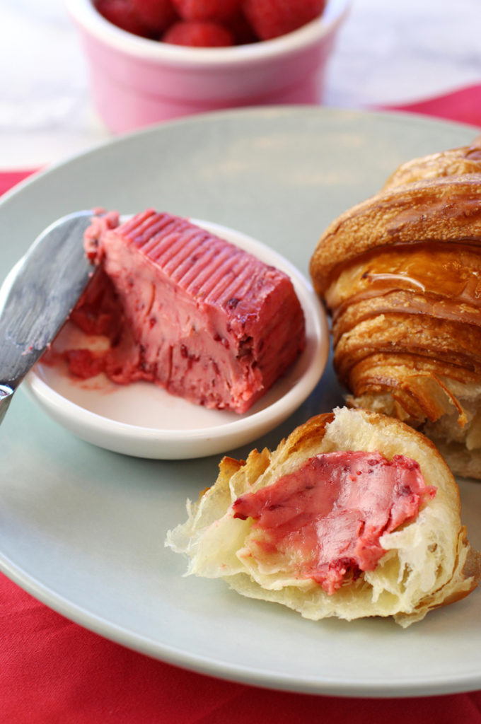 French butter flavored with loads of raspberries -- a taste sensation to make you sit up and take notice from the first taste.