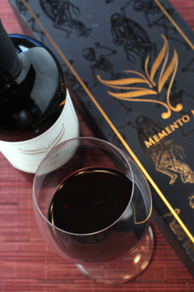 The 2019 Memento Mori Cabernet Sauvignon has power and finesse.