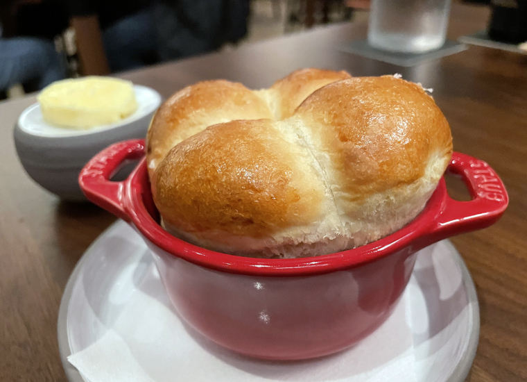 Warm and wonderful Parker House rolls.