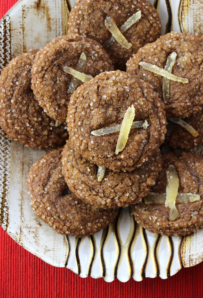Chewy ginger cookies with the depth of ras el hanout.