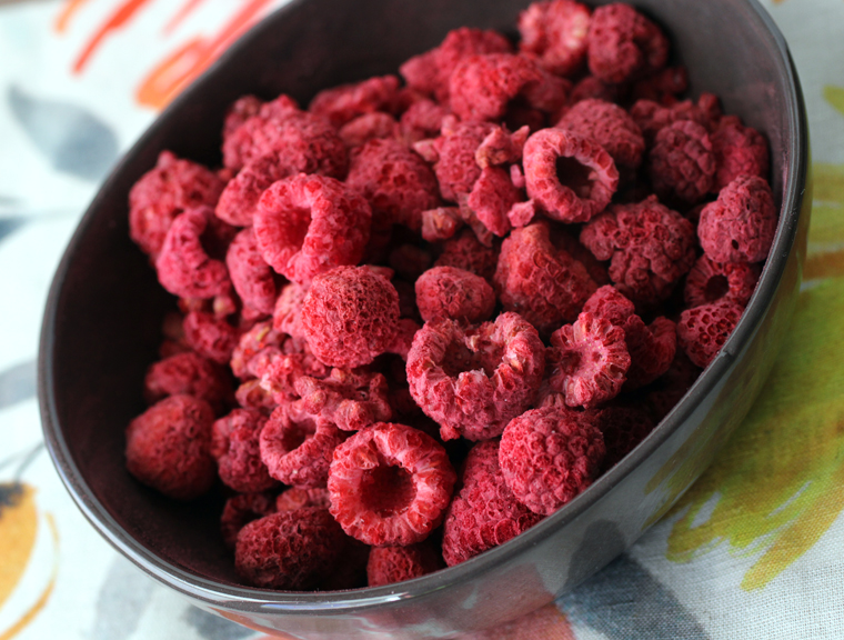 Freeze-dried raspberries give these cookies a fabulous sweet-tart berry taste.