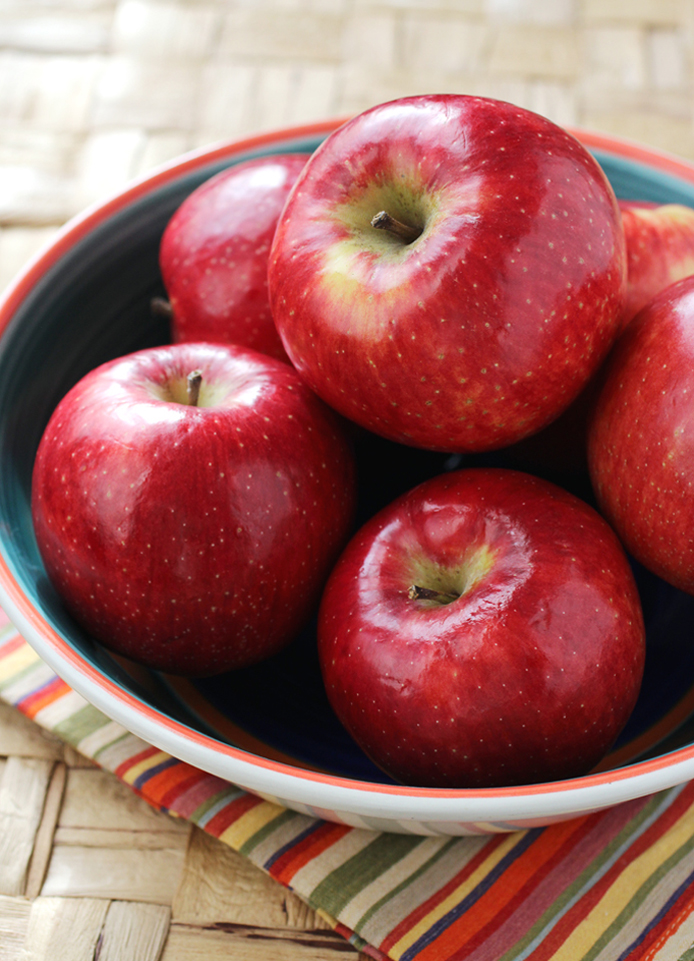 Late-season Pazazz apples to enjoy now.