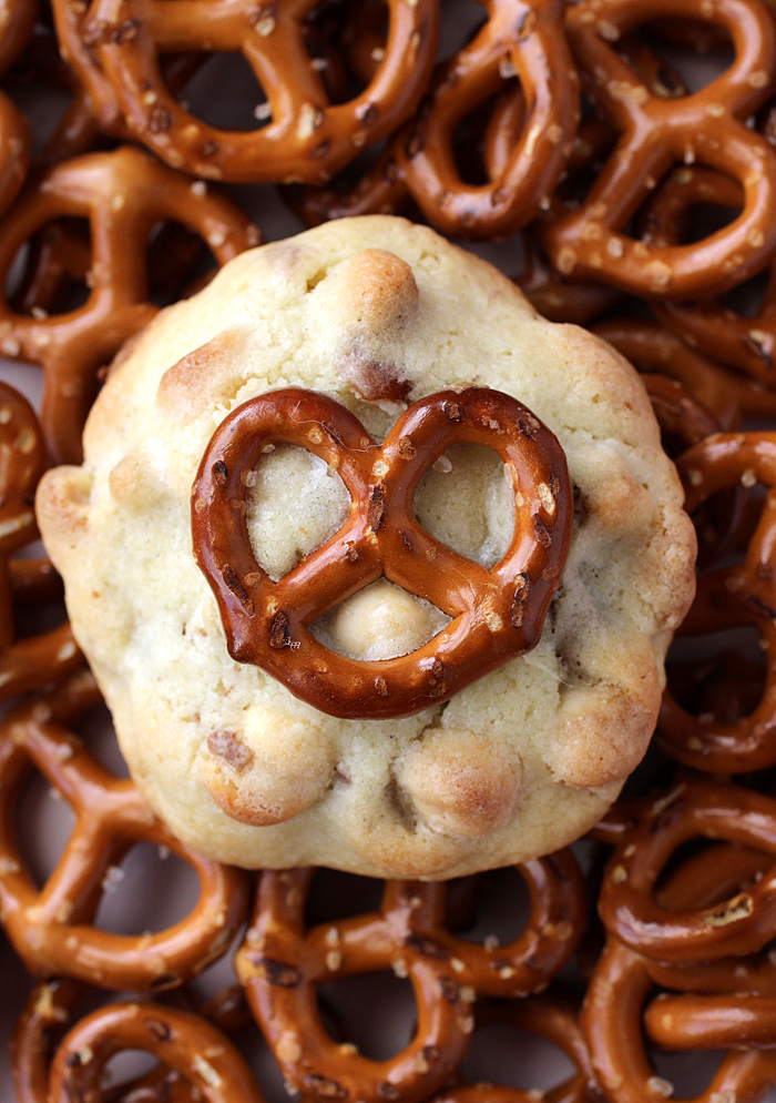 Be sure to buy extra pretzels because you know you'll be munching them as you make these cookies.