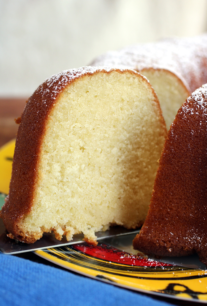 You won't be able to get enough of this luscious, buttery cake.