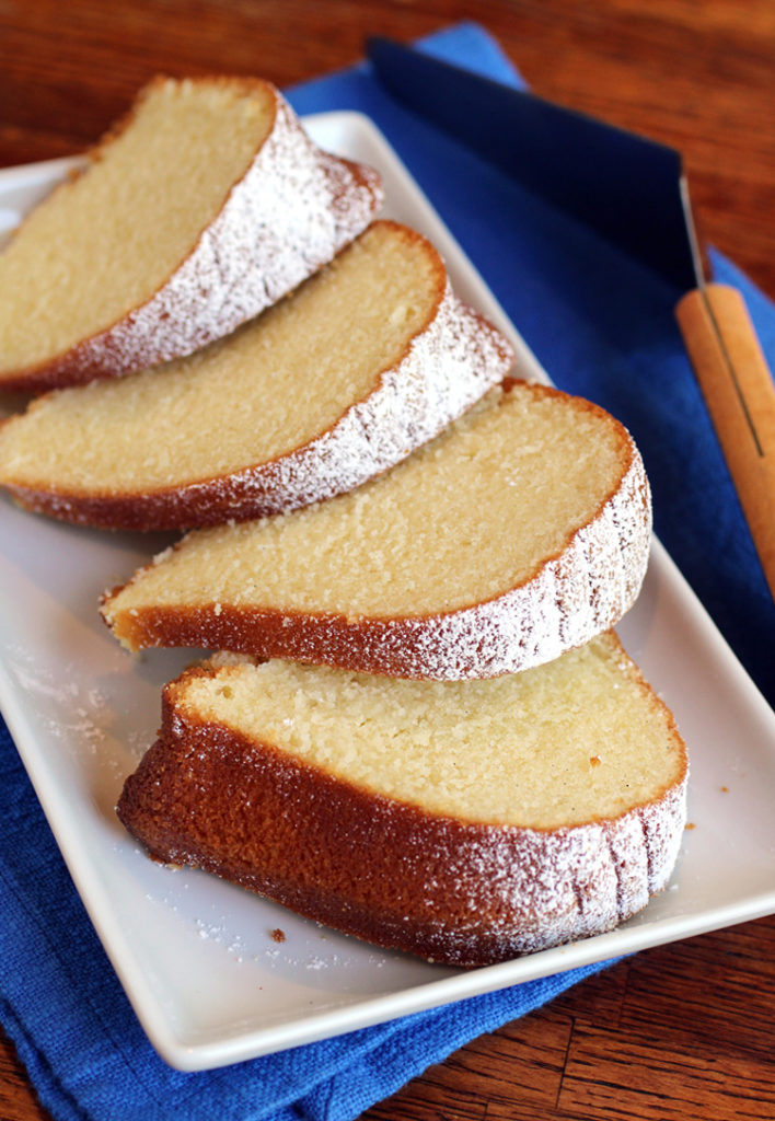 The quintessential pound cake made with an unusual technique.