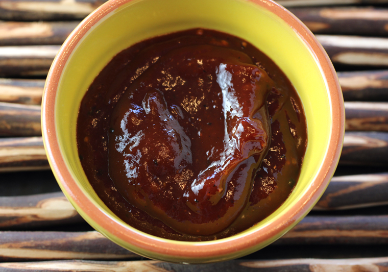 Ketchup is the base for this easy barbecue sauce.