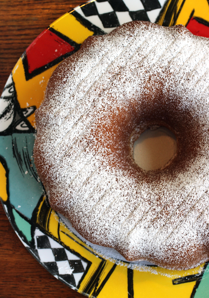 All it needs is a dusting of powdered sugar.