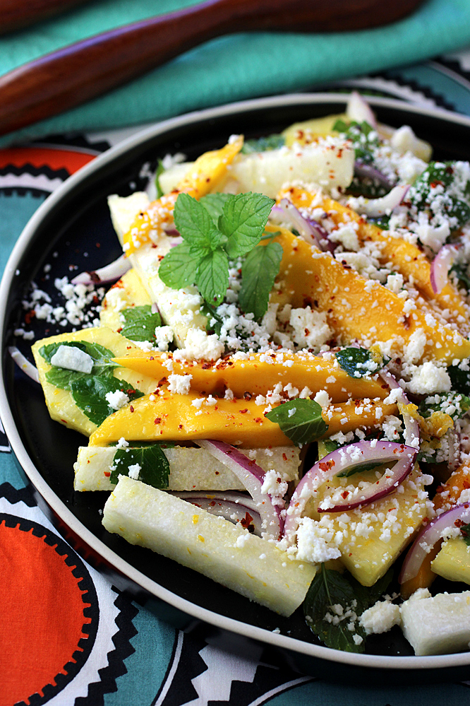 With mango, jicama, pineapple, and so much more, it's great as a side to most anything.