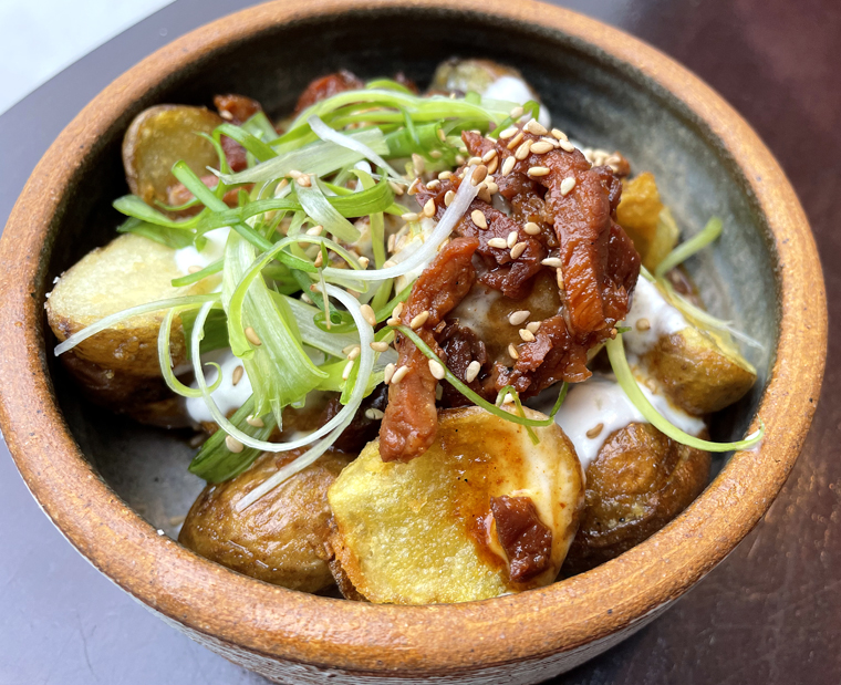 Korean fried potatoes.