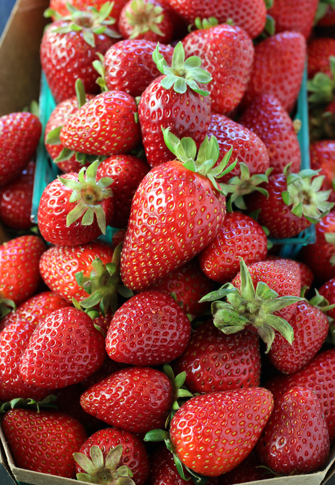 Strawberry perfection from P&K Farms.