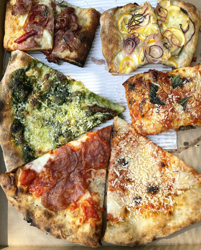 Dining Outside at Pizzeria Bianco, Los Angeles Food Gal