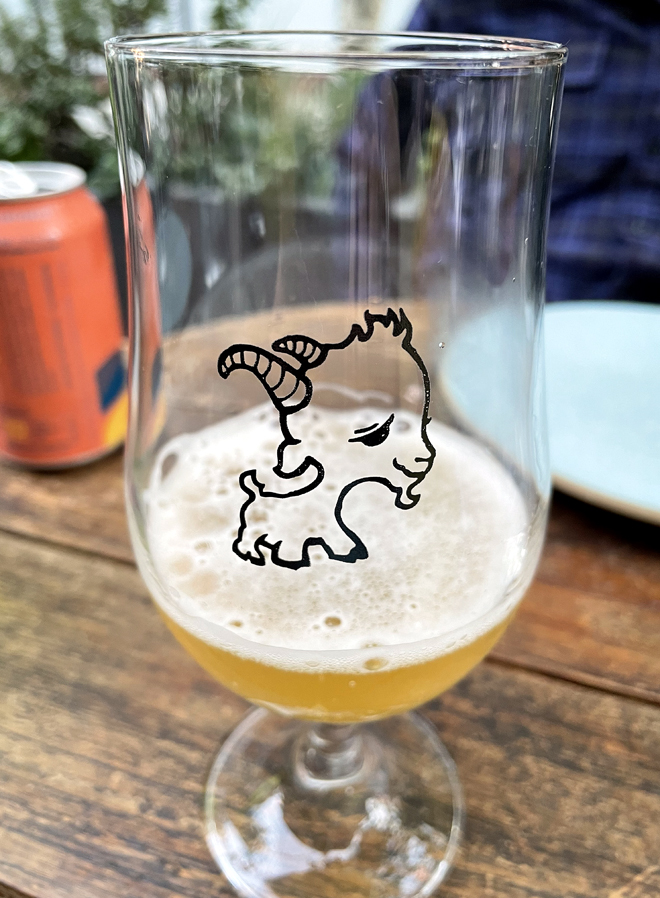 How cute is this beer glass?