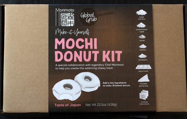 Iron Chef Morimoto launches DIY home baking mochi doughnut kit