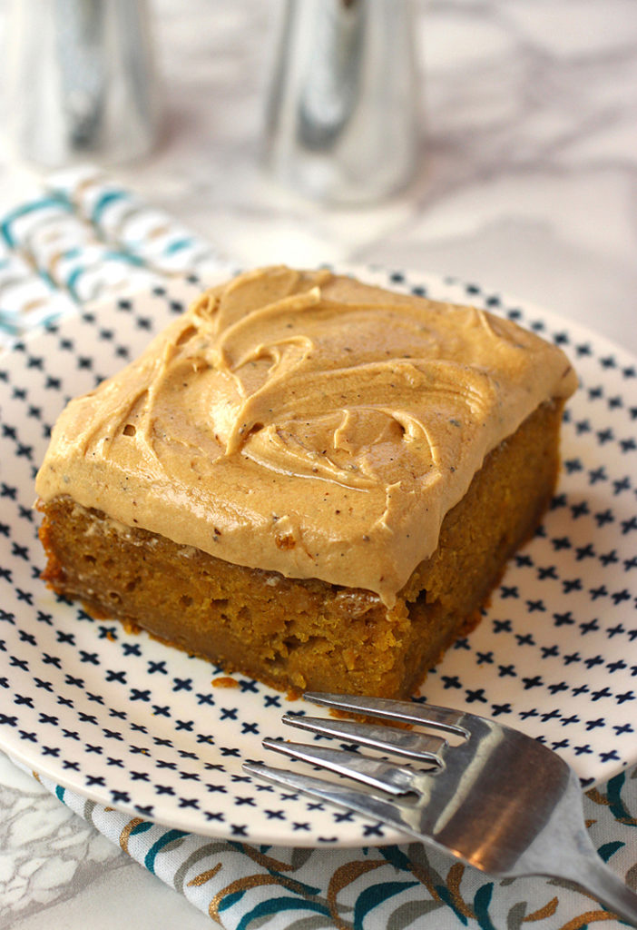 The true pumpkin spice latte -- in cake form.