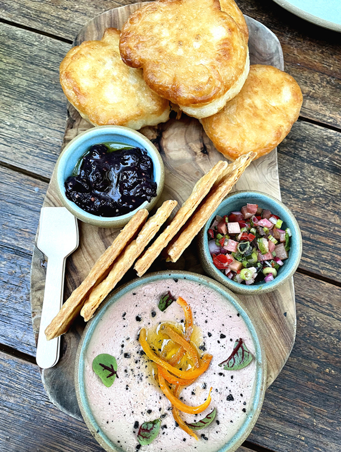 Take a chance on the goat liver mousse at Girl & The Goat, and you won't regret it.