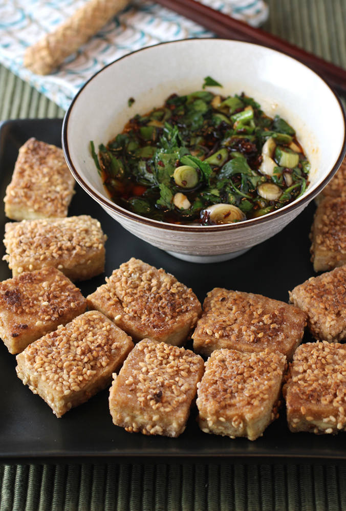 Firm or extra-firm tofu will work well in this dish.