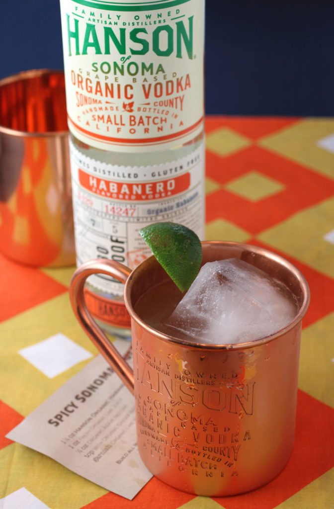 A fun cocktail kit to make your own Moscow Mules at home, complete with snazzy copper mugs.