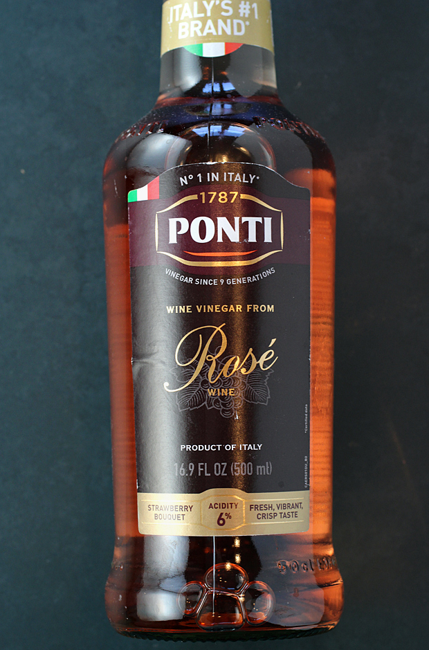 Ponti's new Roseâ€™ Wine Vinegar.