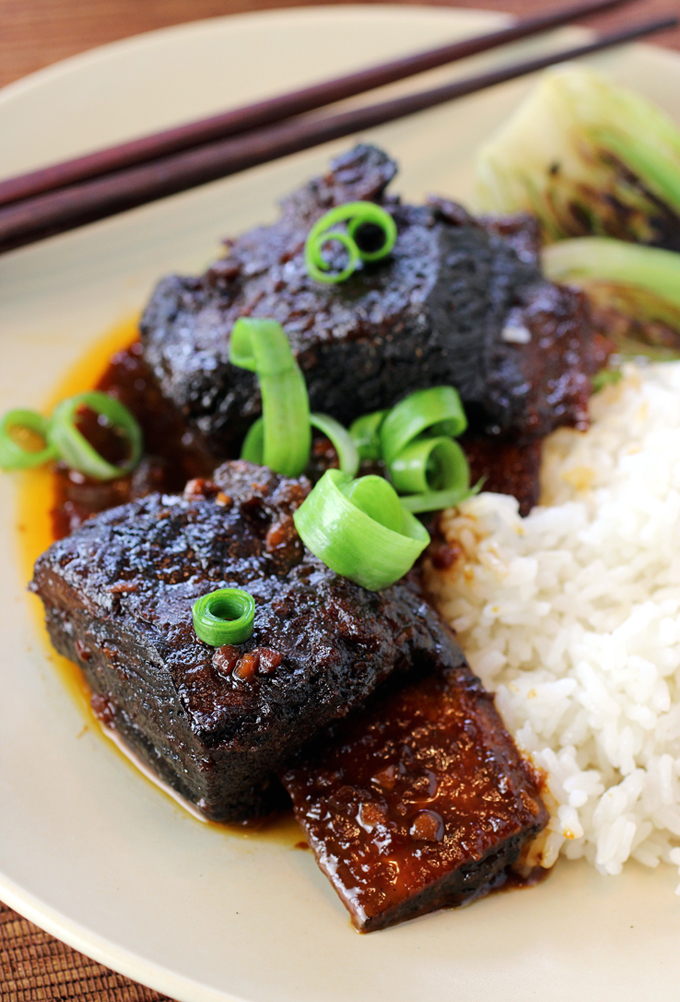 Serve with plenty of rice to enjoy with all that delectable braising sauce.